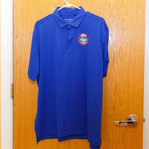Men's Columbia Golf Polo - Chicago Cubs